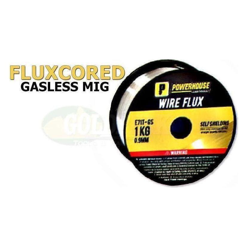 Powerhouse Gasless Self Shielded / Fluxcored MIG Welding Wire - Goldpeak Tools PH Powerhouse Powerhouse Gasless Self Shielded / Fluxcored MIG Welding Wire - Goldpeak Tools PH Powerhouse